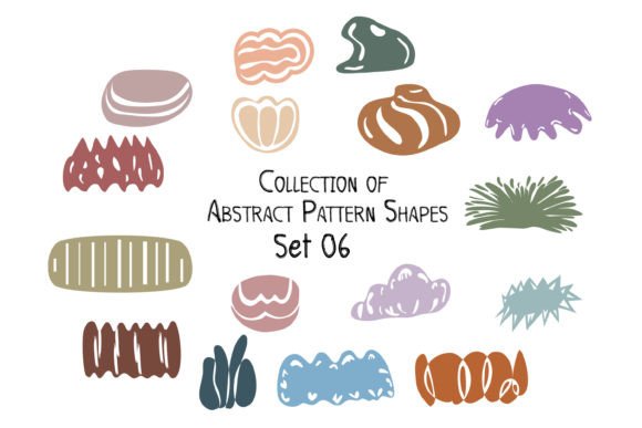 Abstract Pattern SVG: Organic Shapes Graphics & Illustrations