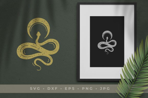 Antique Curved Snake with Half Moon Graphics Review
