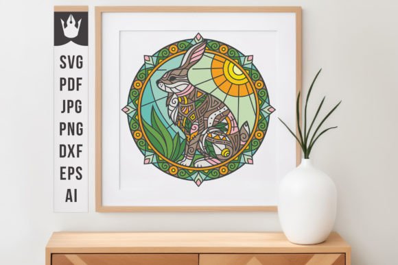 Mandala V4 Rabbit SVG: A Working Designer's Review