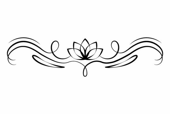 Wedding Line Element for Brand Graphics & Illustrations